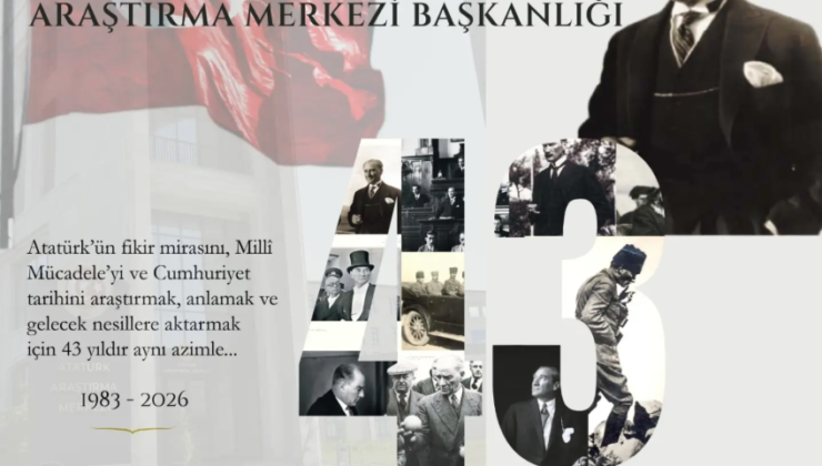 Atatürk Araştırma Merkezi’nin 43 Yıllık Bilimsel Kurumsal Tarihçesi