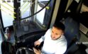 Kayseri’de Otobüs Şoförü Fenalaşan Yolcuyu Hastaneye Yetiştirdi