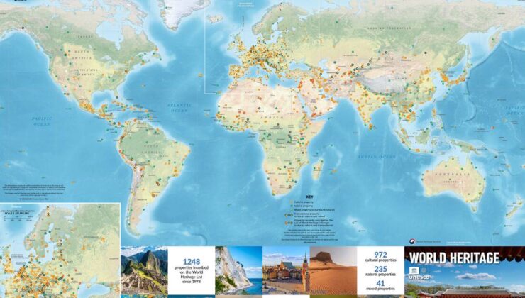 UNESCO Dünya Mirası Haritası: 2025-2026 Dönemi