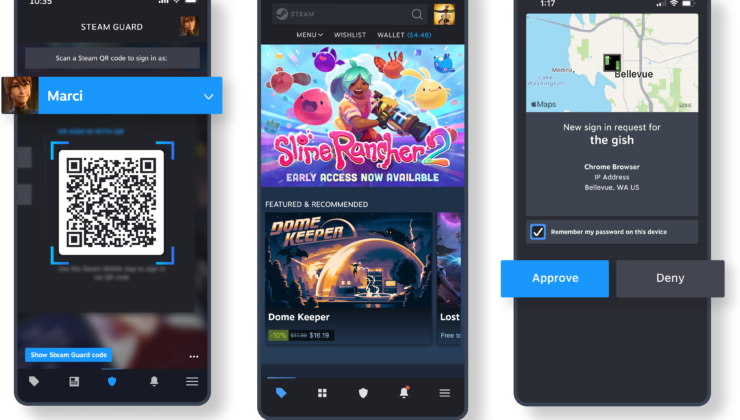 Valve’ın Steam Mobil Uygulamaları: Steam, Steam Link ve Steam Chat