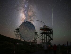 İspanya’da Perseid Meteor Yağmuru ve LST-1 Teleskobu Görüntülendi