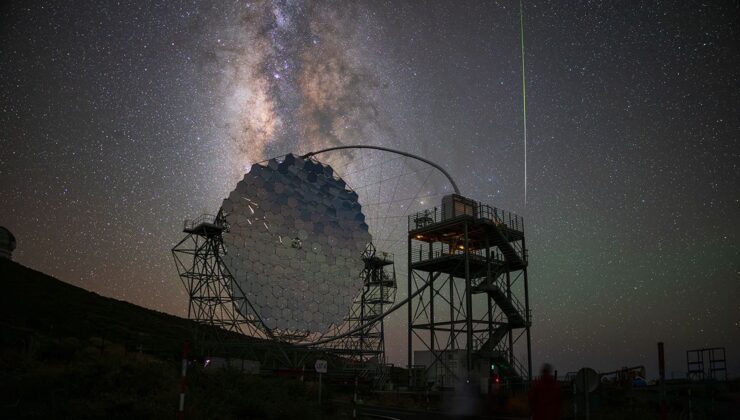 İspanya’da Perseid Meteor Yağmuru ve LST-1 Teleskobu Görüntülendi
