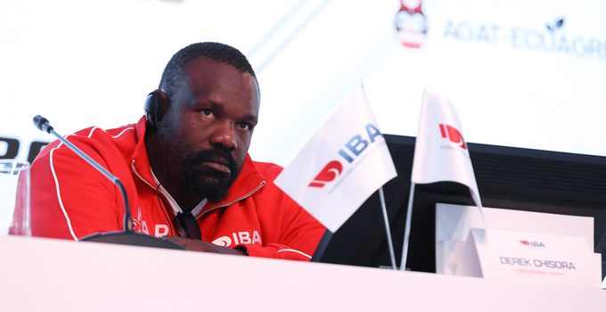Ünlü İngiliz Boksör Derek Chisora İstanbul’da Toplantıda Masaya Oturdu