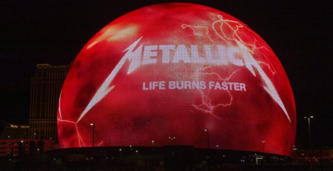 Metallica Las Vegas’taki Sphere Sahnesinde İlk Konserini Gerçekleştirdi