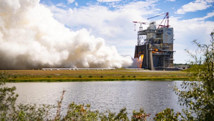 NASA Stennis Merkezinde Yeni Nesil RS-25 Motoru İçin Kritik Testler Başarıyla Yapıldı